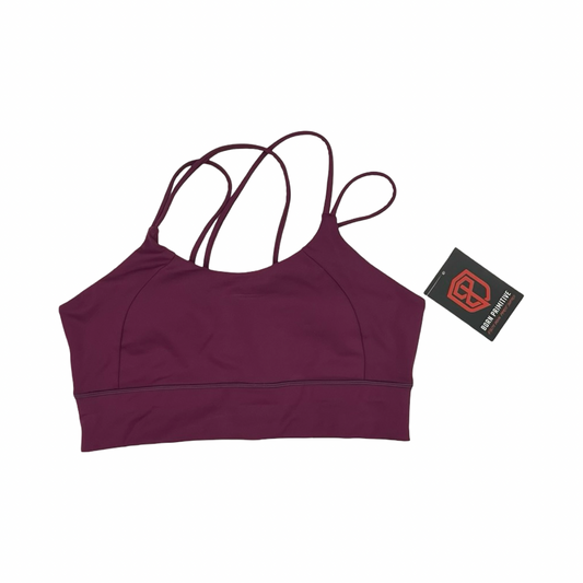 Athletic Bra By Clothes Mentor In Purple, Size:Xxl