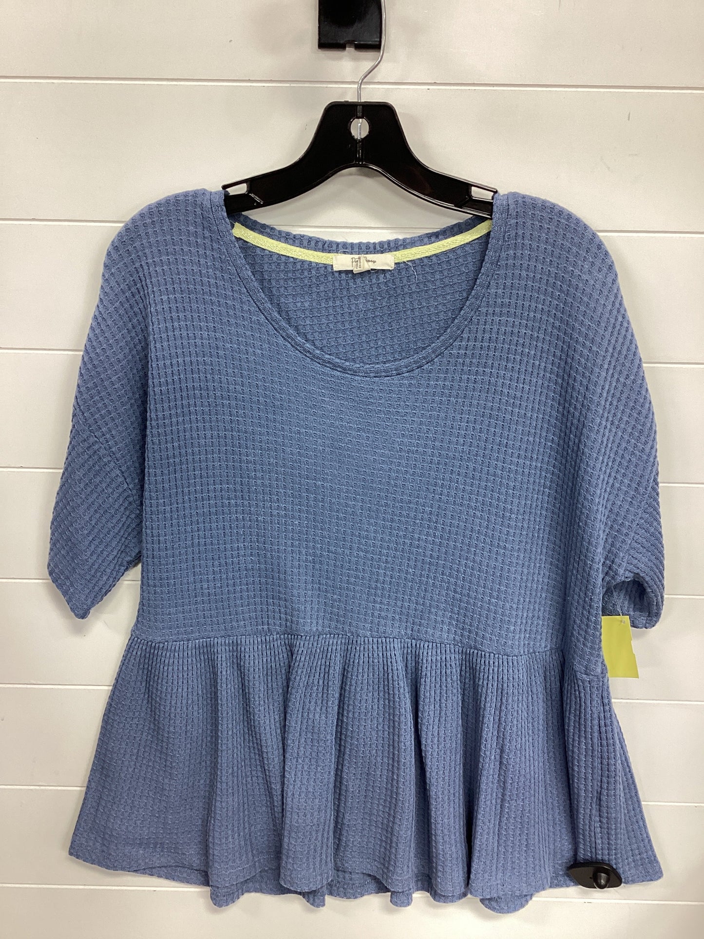 Top Ss By Peyton Primrose In Blue, Size:1X