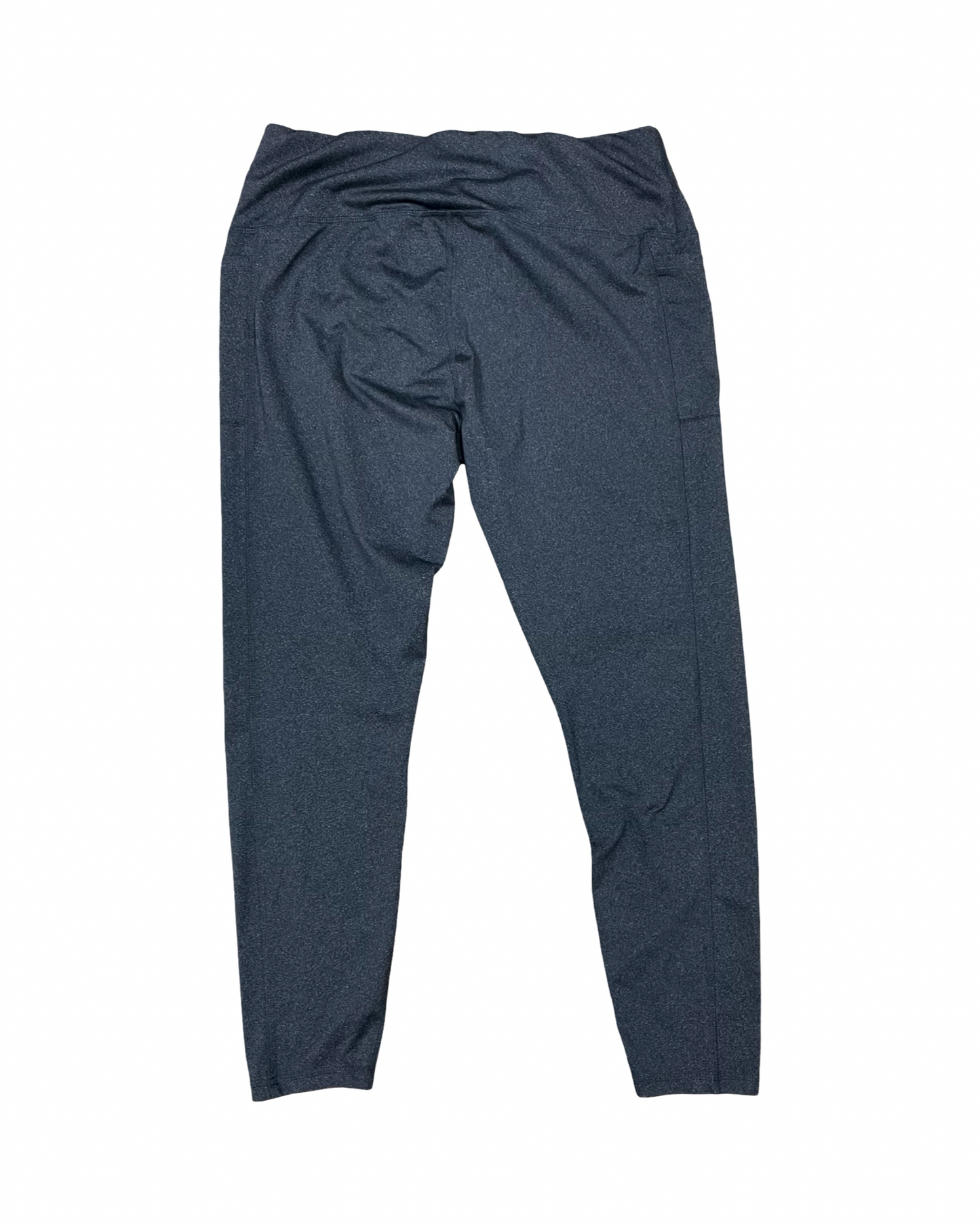 Athletic Leggings By Clothes Mentor In Grey, Size:1X