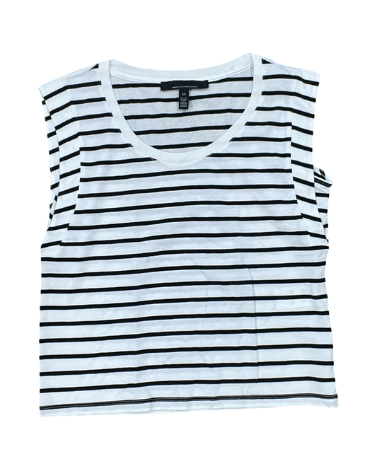 Top Sleeveless By White House Black Market In Black & White, Size:Xs