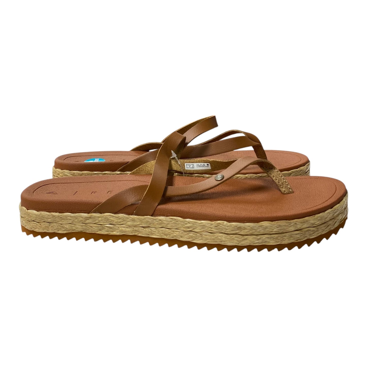 Sandals Flats By Reef In Brown, Size:9