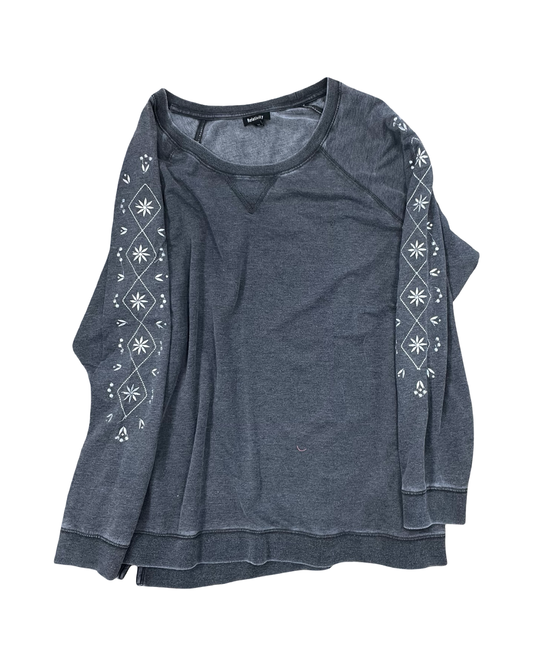 Top Ls By Relativity In Grey, Size:3X