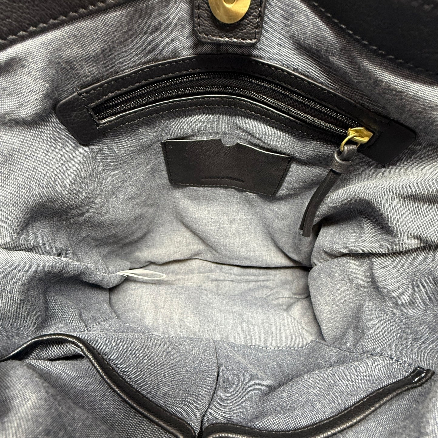 Kora Leather Shoulder Bag By Lucky Brand, Size: Medium