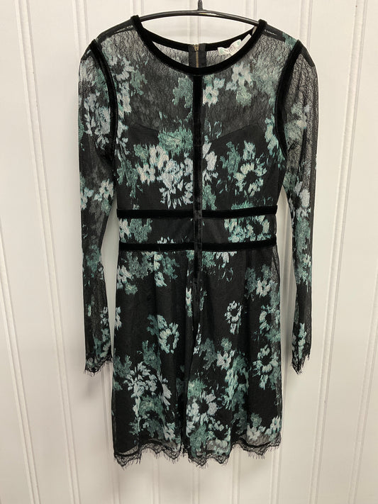 Dress Casual Midi By Love Fire In Black & Blue, Size:M