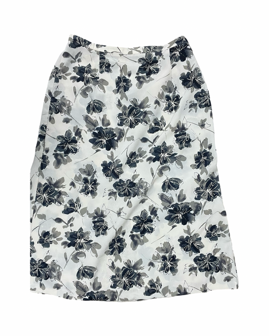 Skirt Maxi By Clothes Mentor In Black & Tan, Size:1X