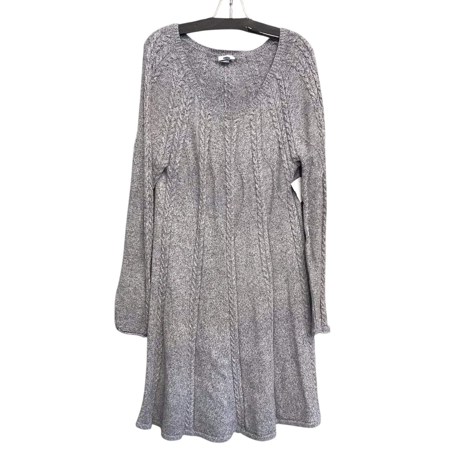Dress Sweater By Old Navy In Grey, Size:Xl