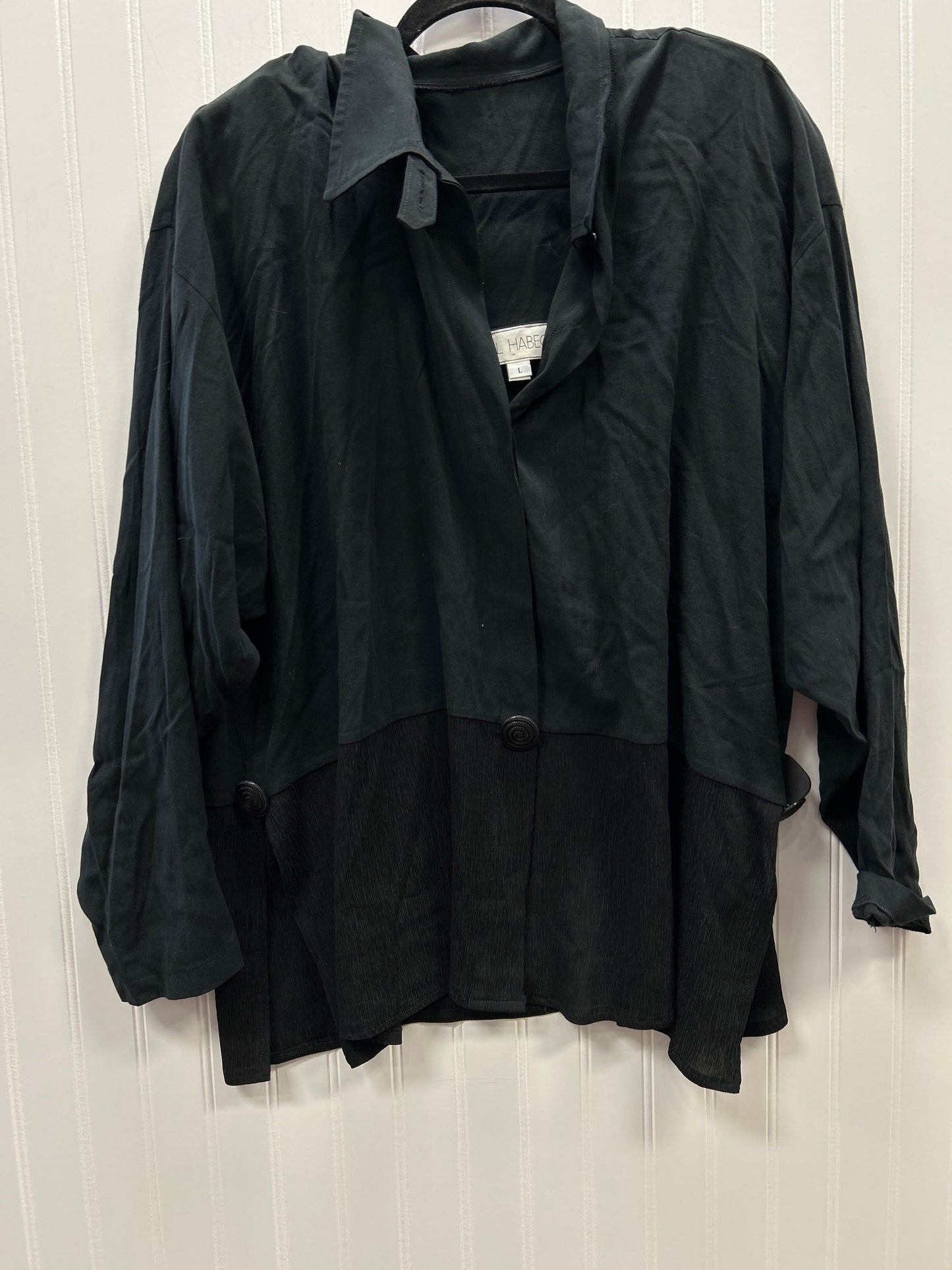 Top Ls By Cma In Black, Size:L