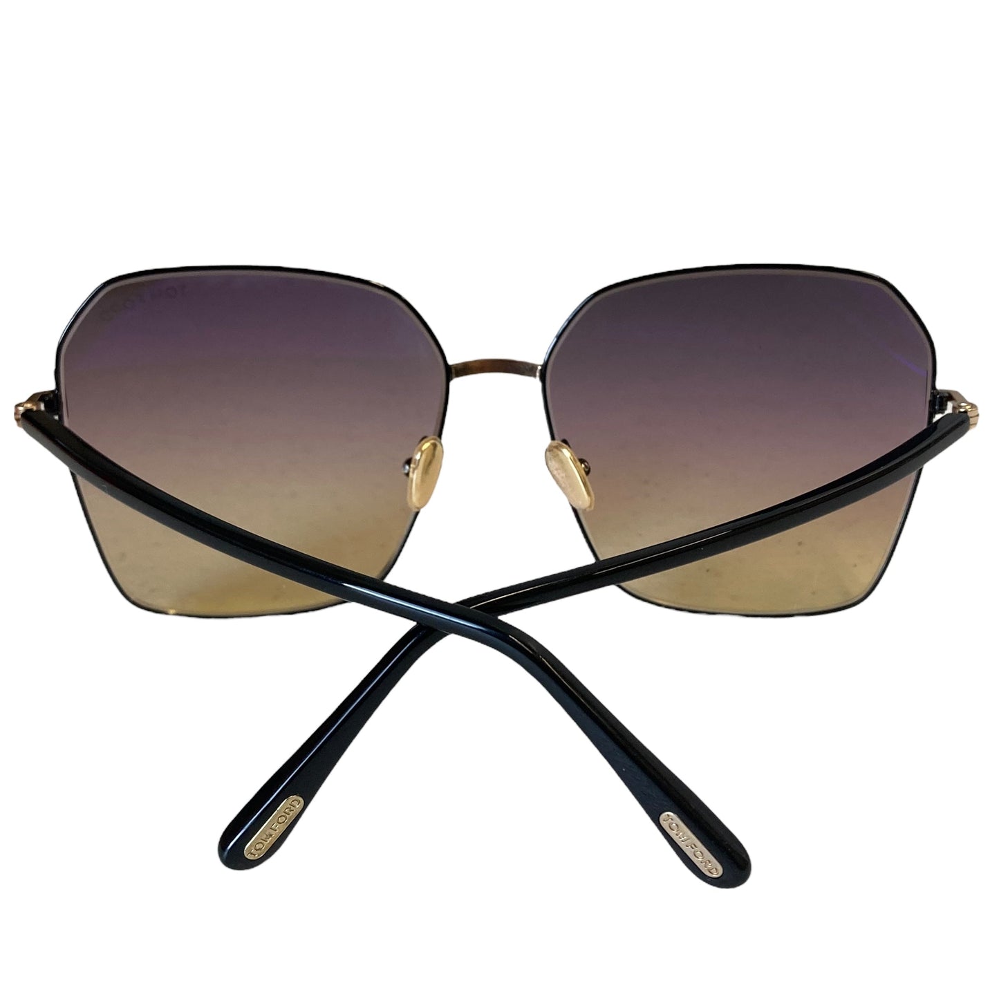 Sunglasses Luxury Designer By Tom Ford In Black