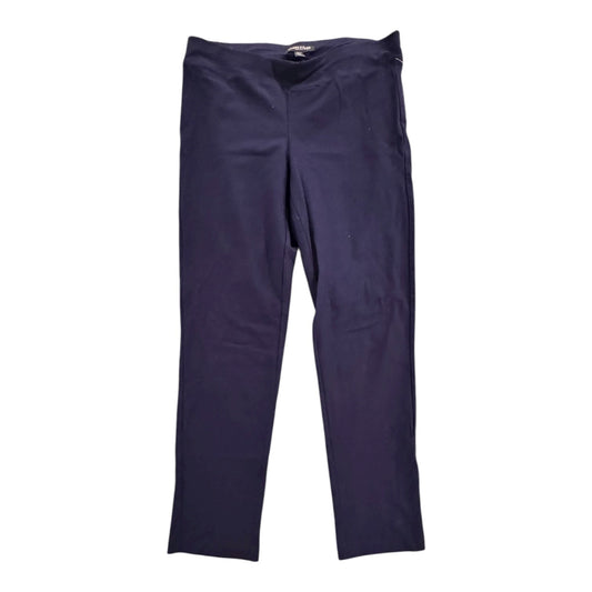 Pants Designer By Eileen Fisher In Navy, Size:Sp