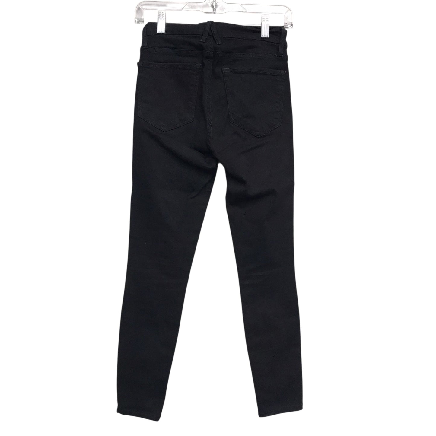 Jeans Skinny By Good American In Black Denim, Size:0