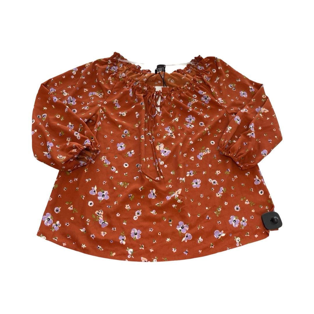 Top 3/4 Sleeve By Sanctuary In Multi, Size:Xs