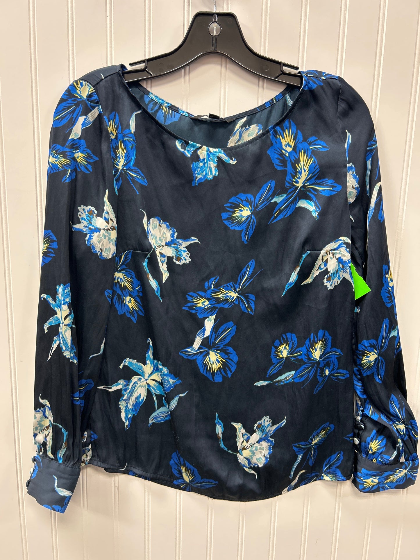 Top Ls By Banana Republic In Navy, Size:Xs