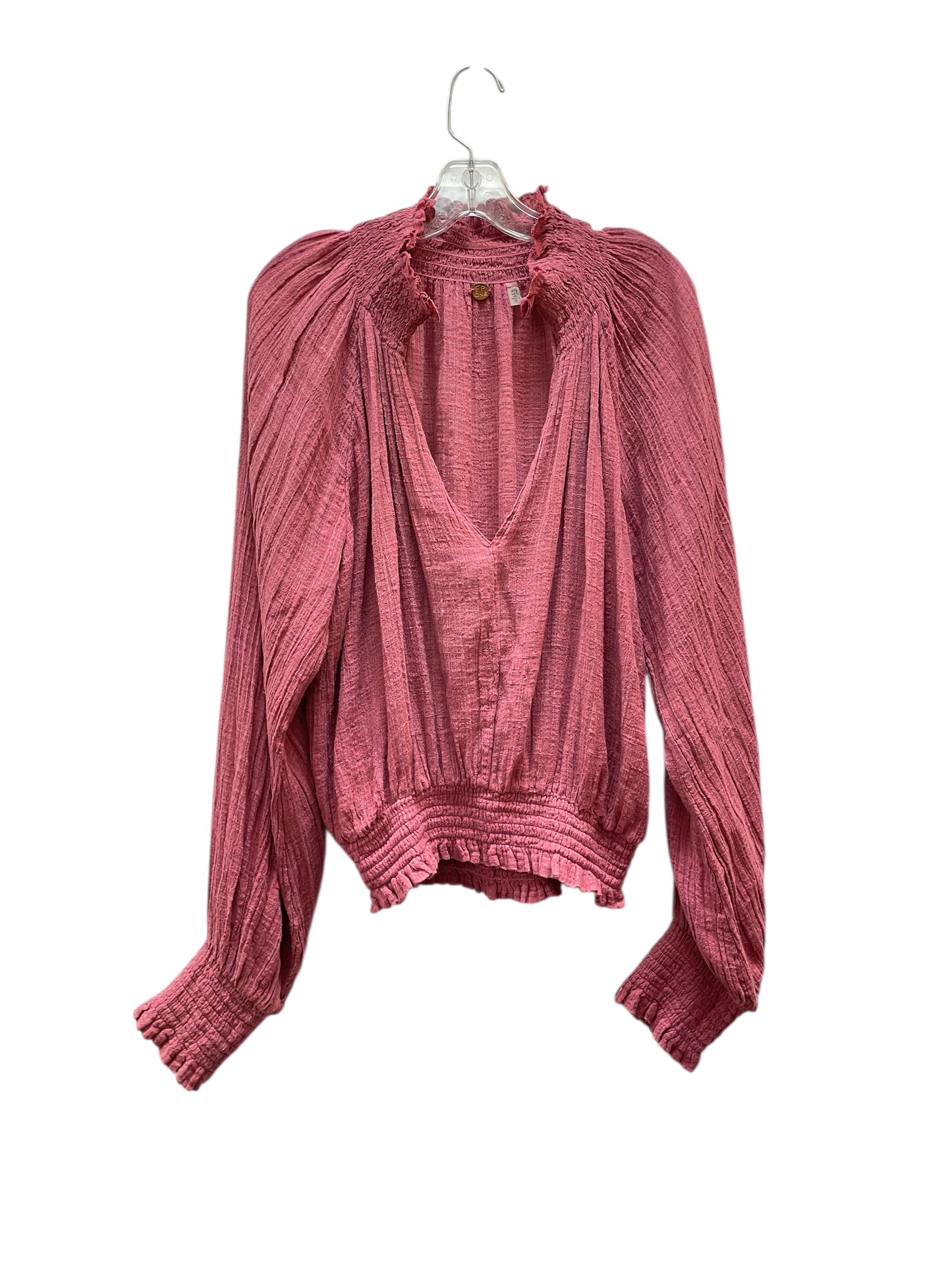 Top Ls By FP ONE In Red, Size:Xl
