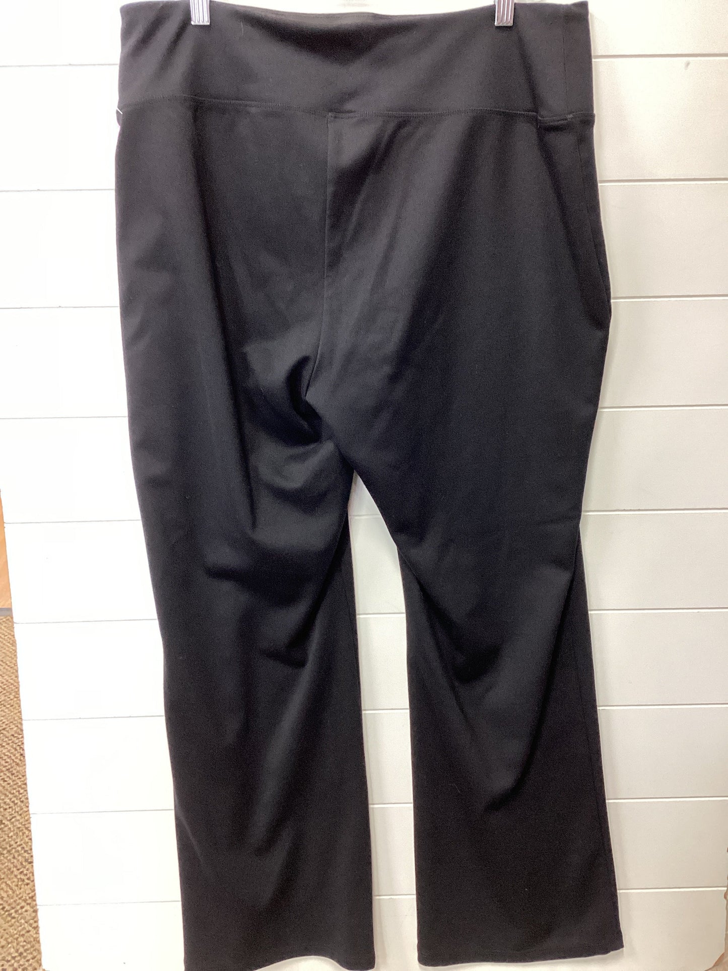 Pants Lounge By Apt 9 In Black, Size:1X