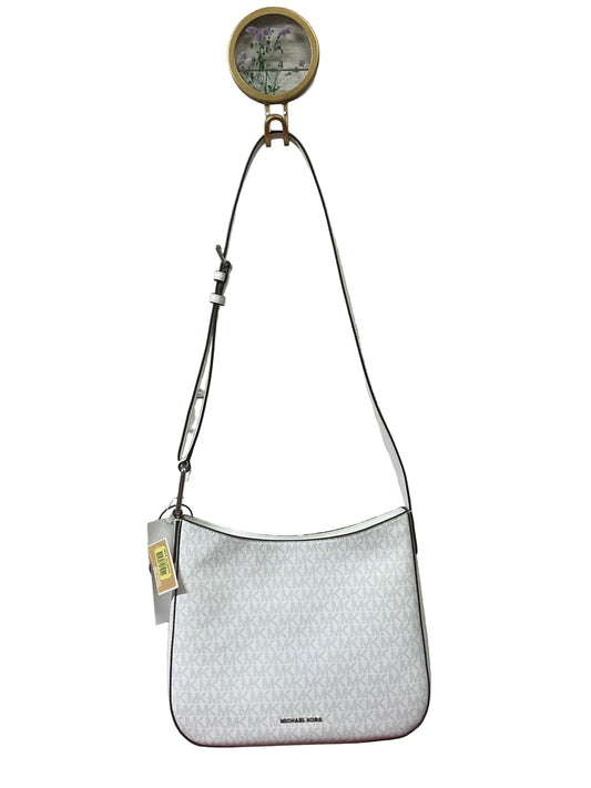 Handbag Designer By Michael Kors In White, Size:Medium