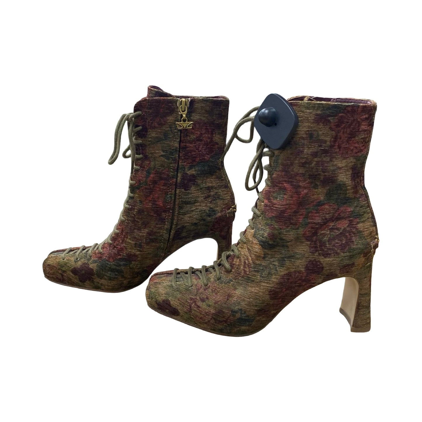Boots Ankle Heels By Cmc In Multi, Size:6.5