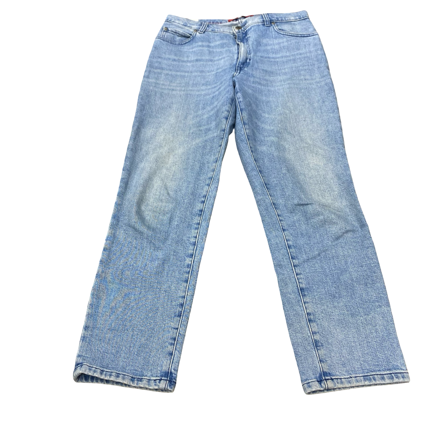 Jeans Boot Cut By Hugo Boss In Blue Denim, Size:6