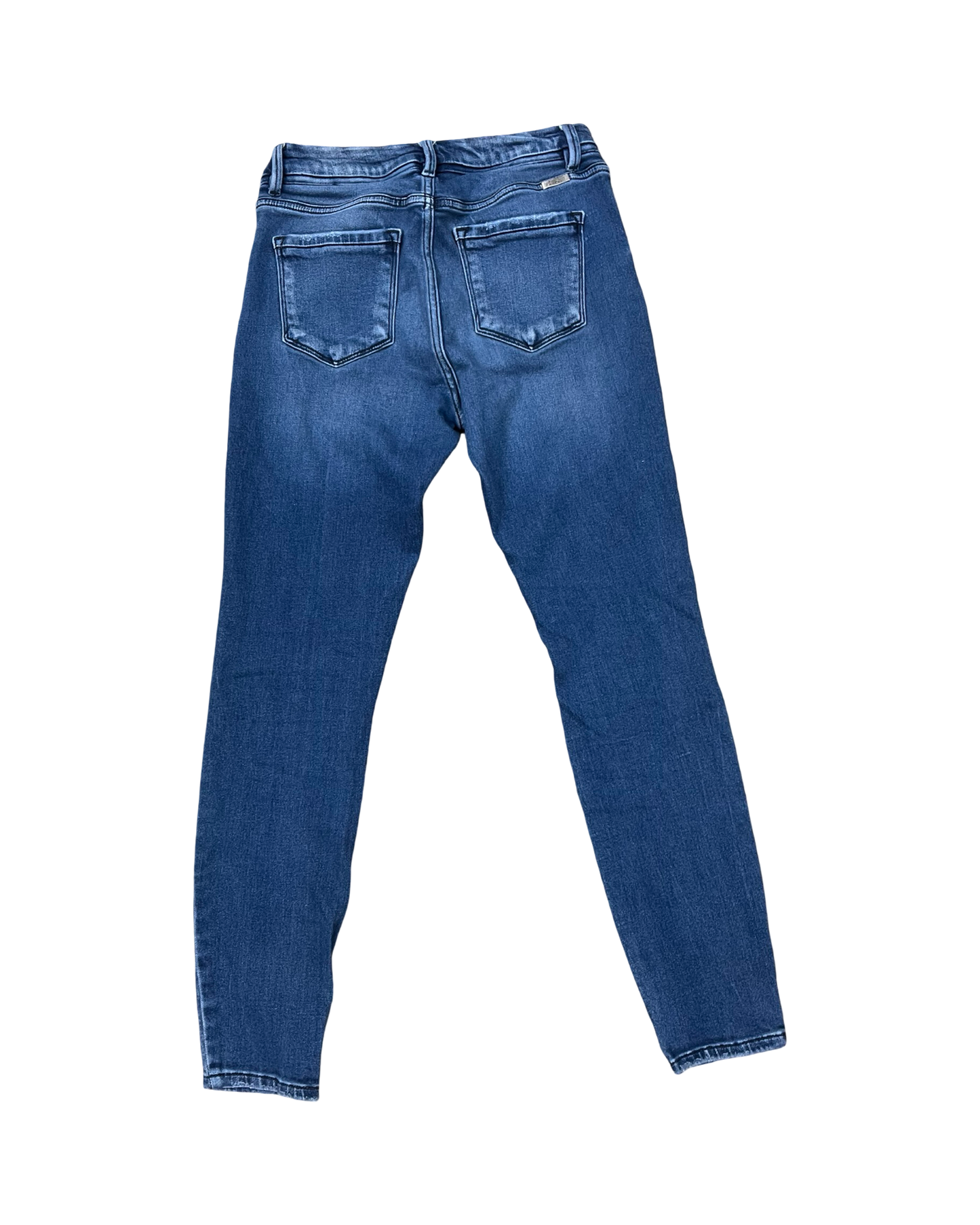Jeans Skinny By Kancan In Blue Denim, Size:6