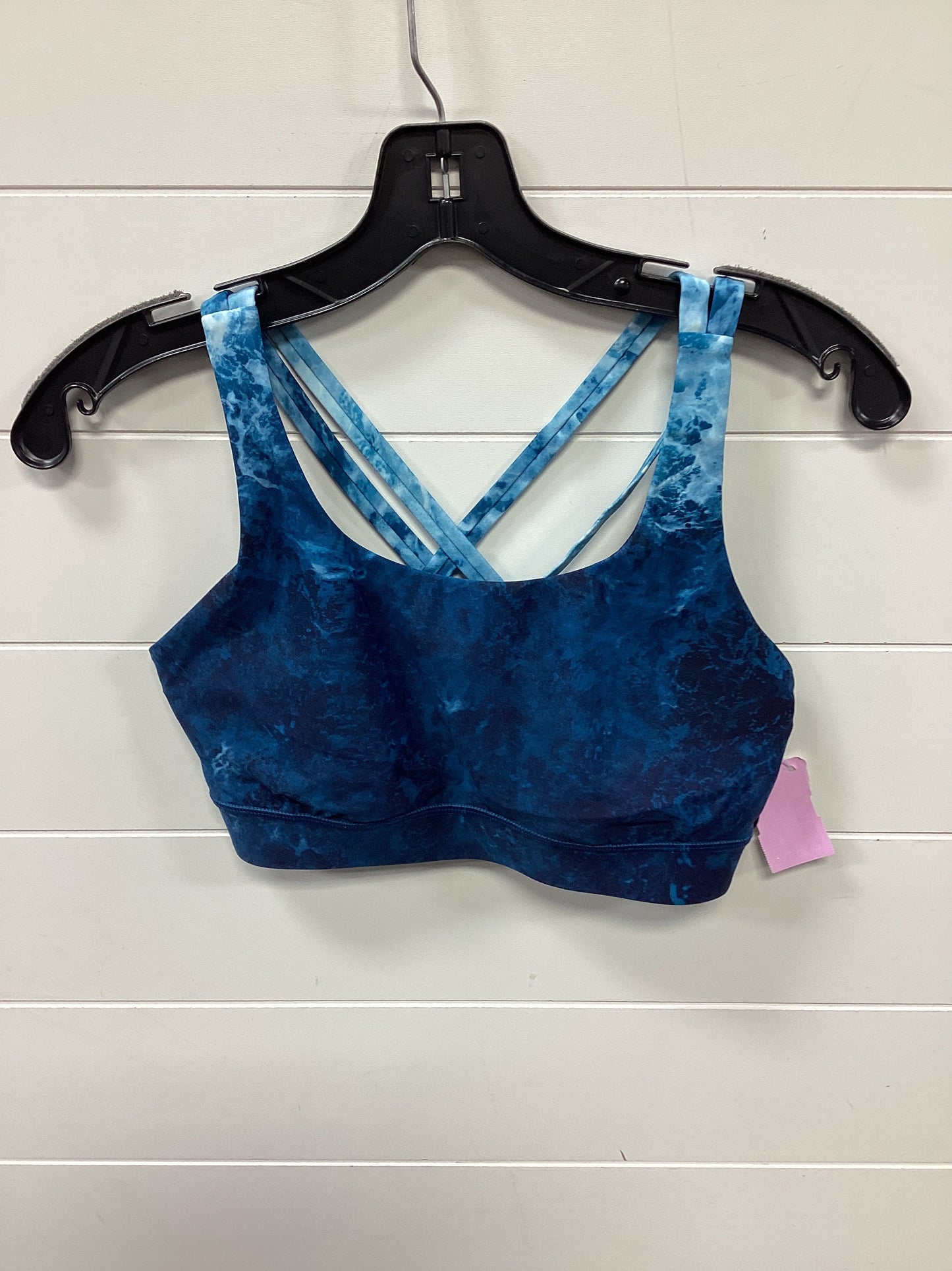 Athletic Bra By Lululemon In Blue, Size:6
