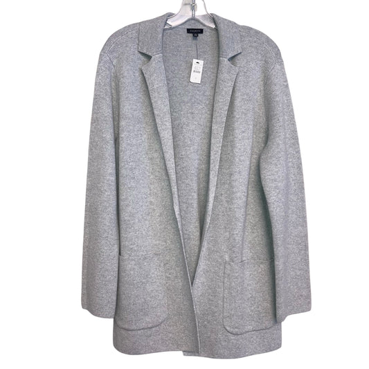 Sweater Cardigan By Talbots In Grey, Size:S