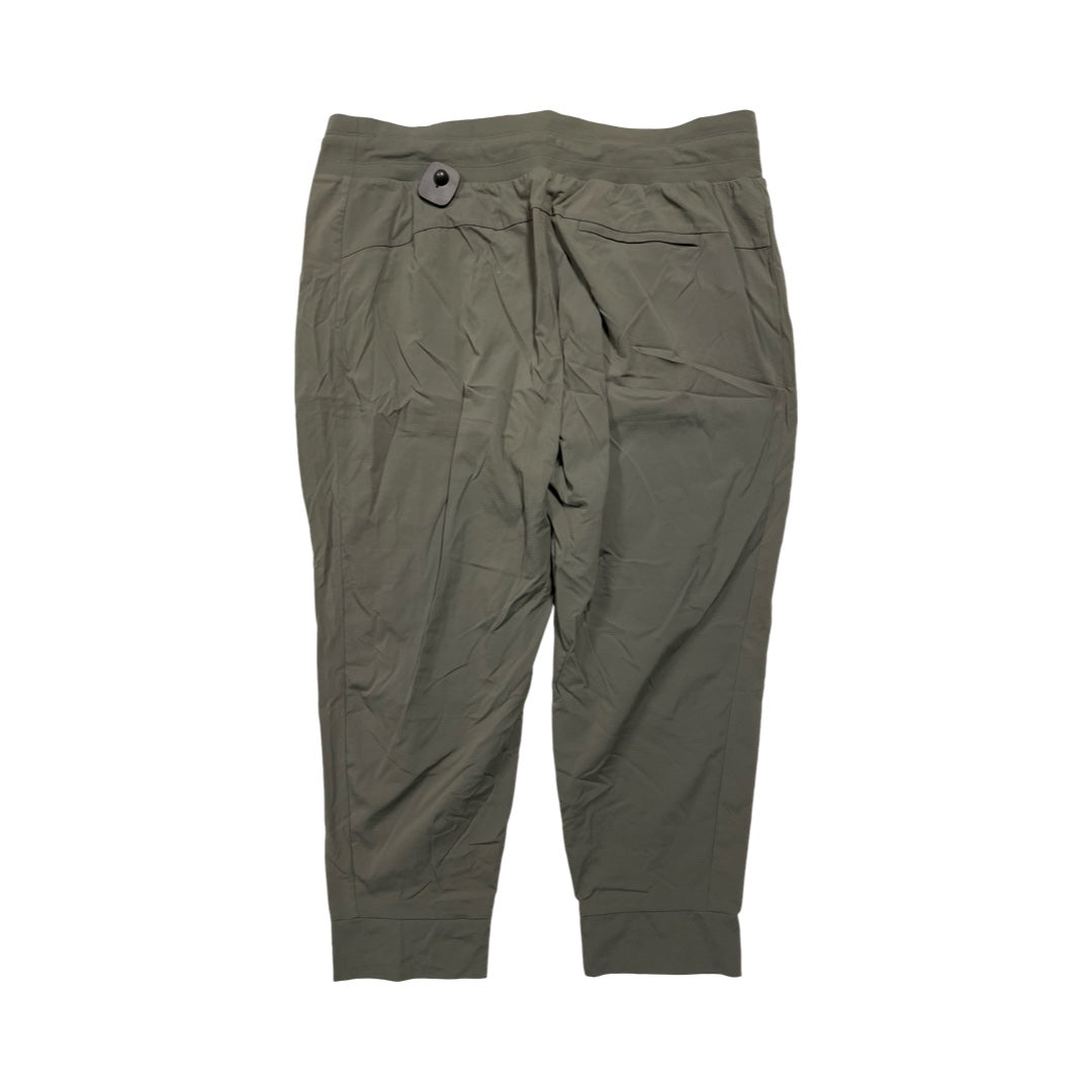 Athletic Pants By Athleta In Green, Size:18