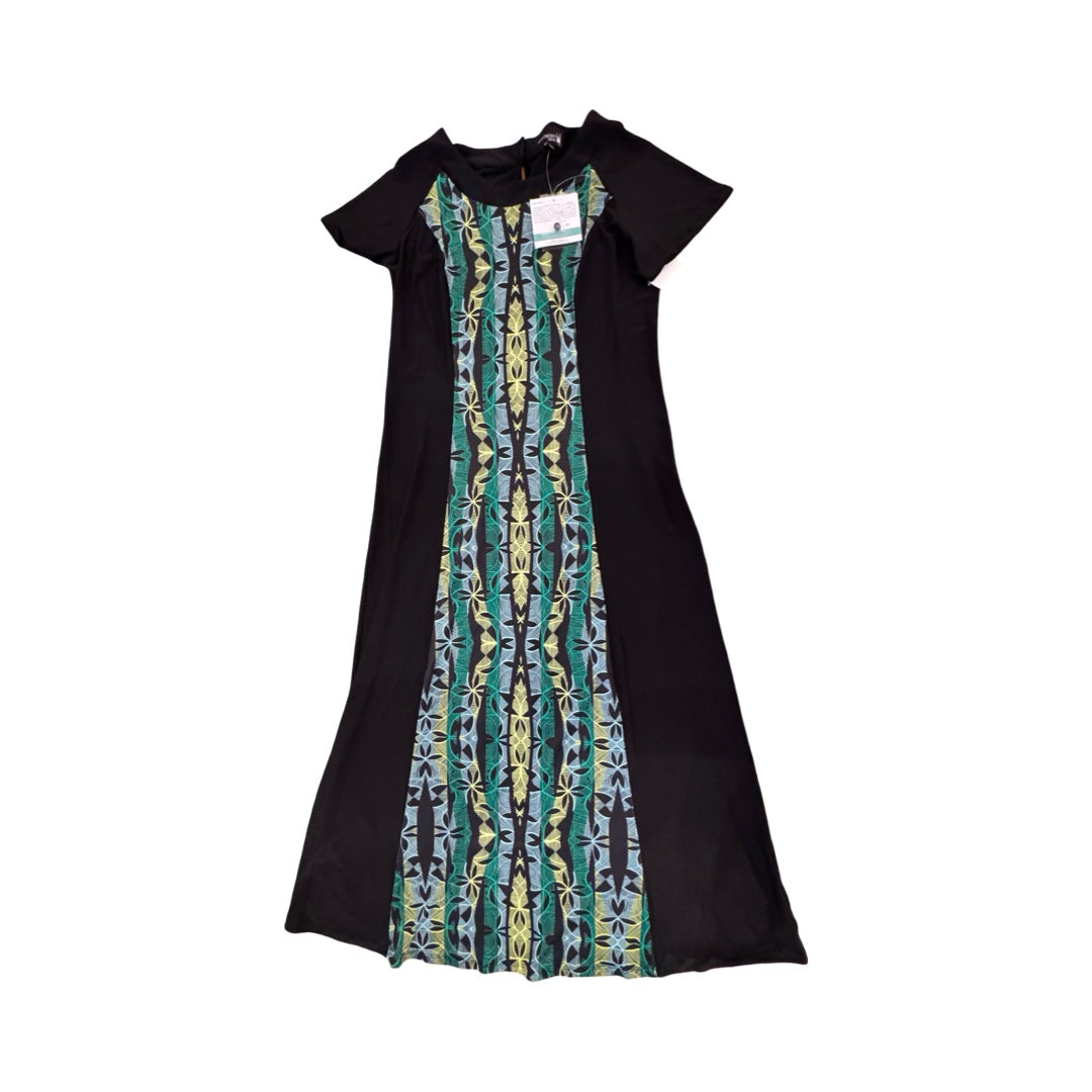 Dress Casual Maxi By Antthony In Blue & Green, Size:L