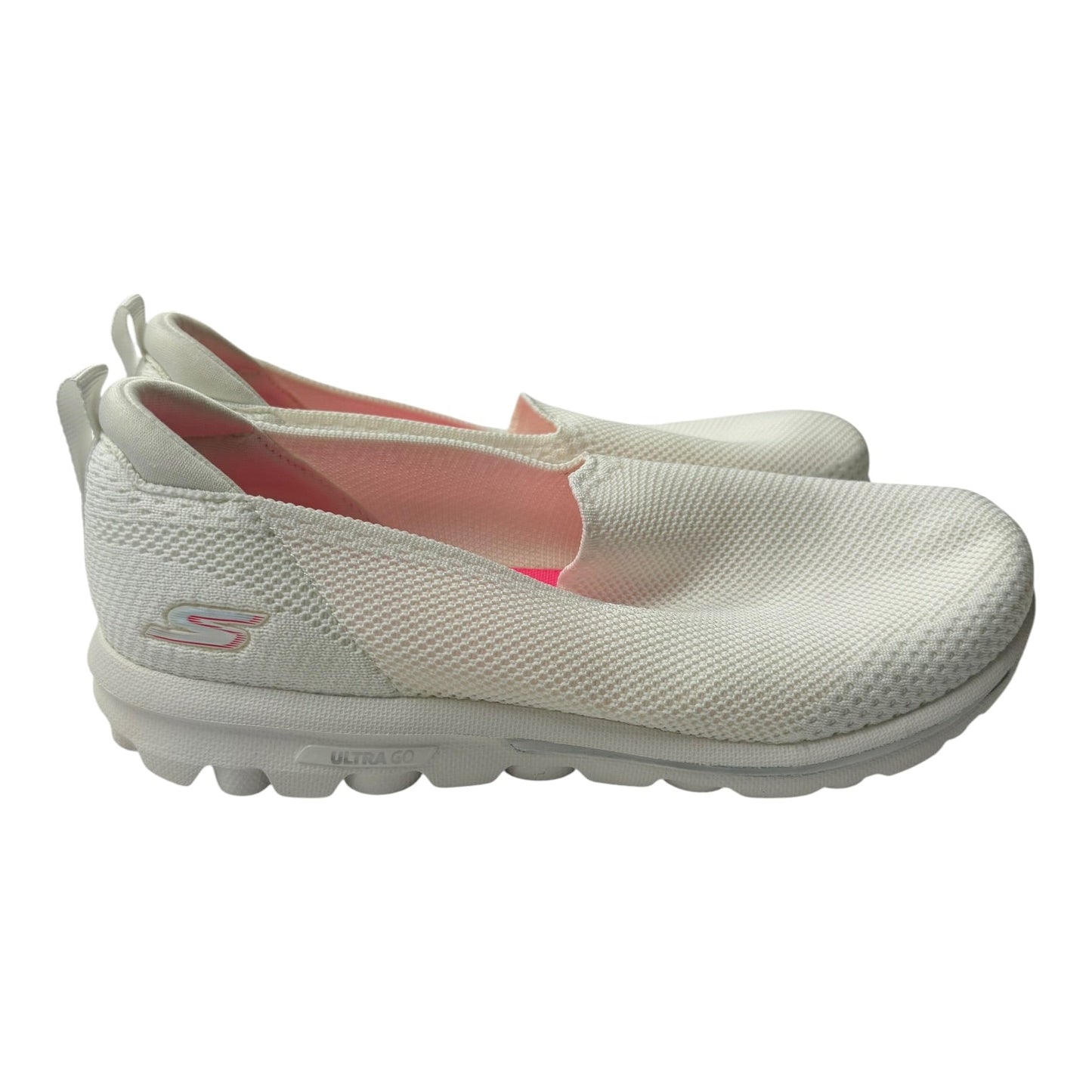 Shoes Athletic By Skechers In White, Size:8.5