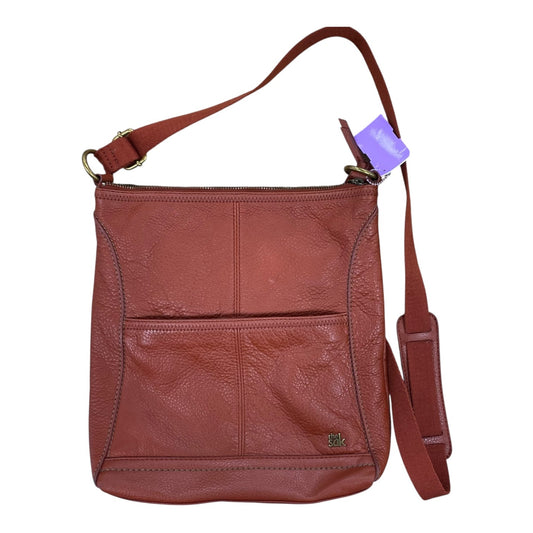 Crossbody Leather By The Sak In Orange, Size:Medium