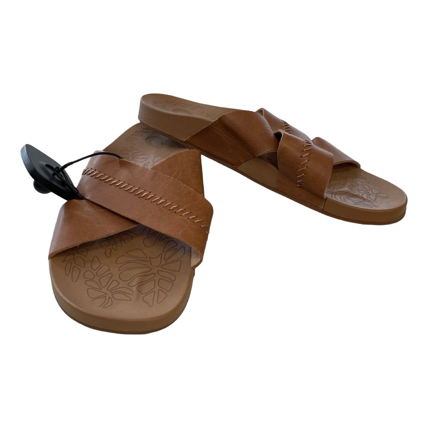Sandals Flats By Olukai In Brown, Size:7