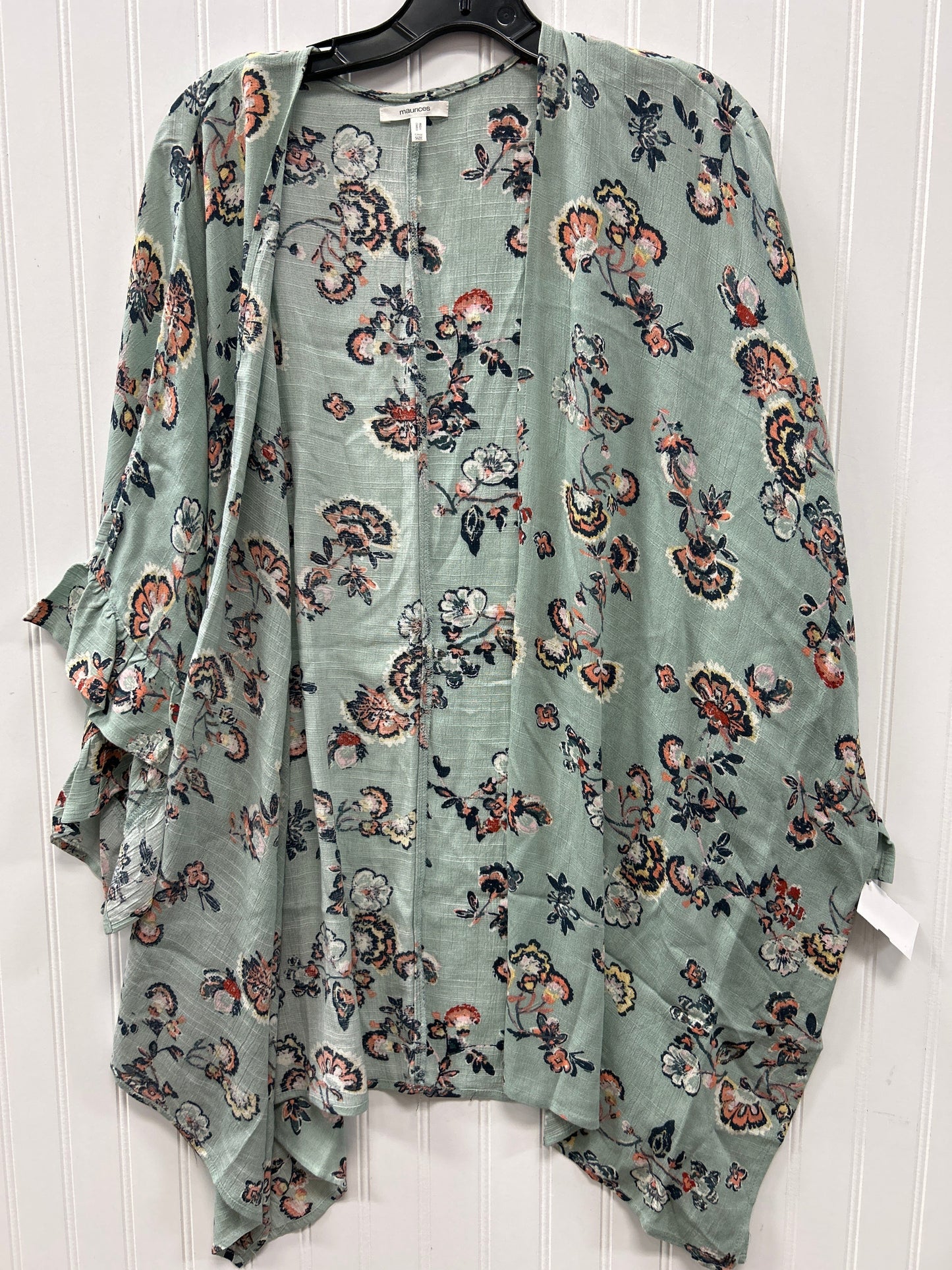 Kimono By Maurices In Green, Size:Osfm