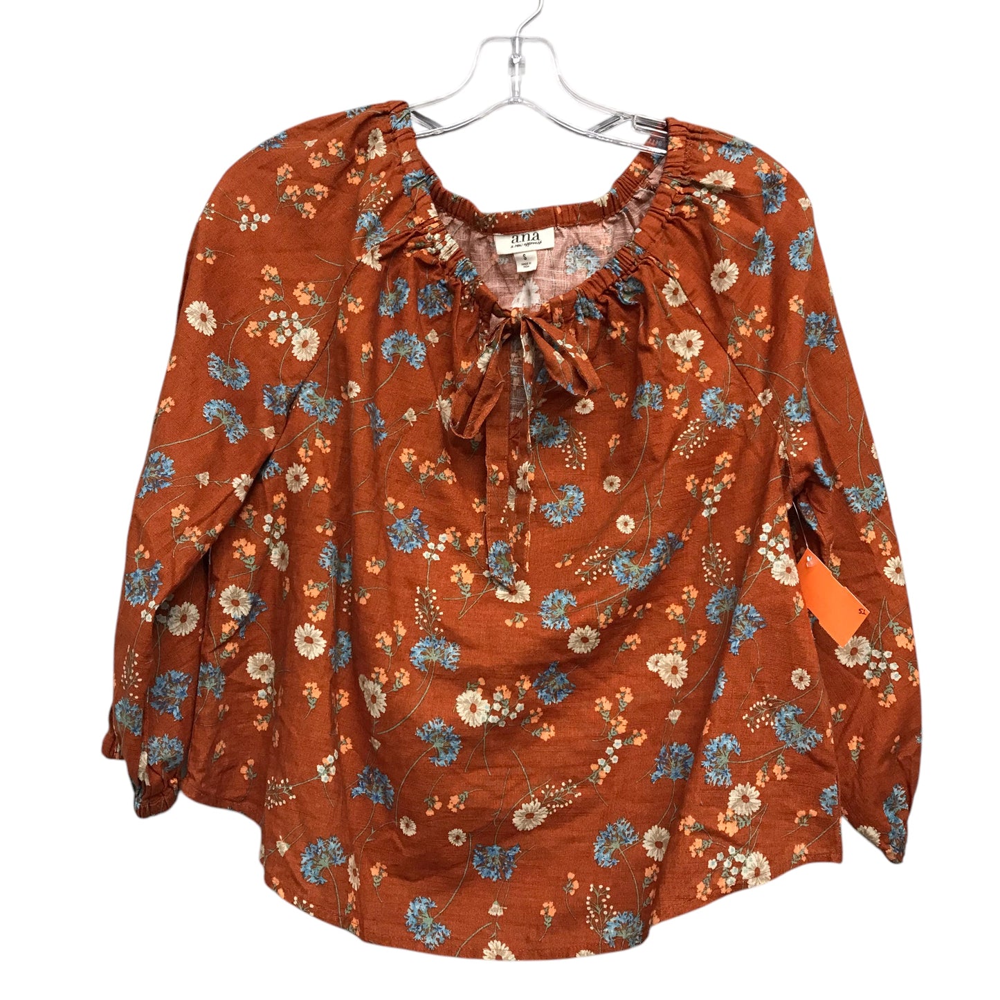 Top Ls By Ana In Brown, Size:S
