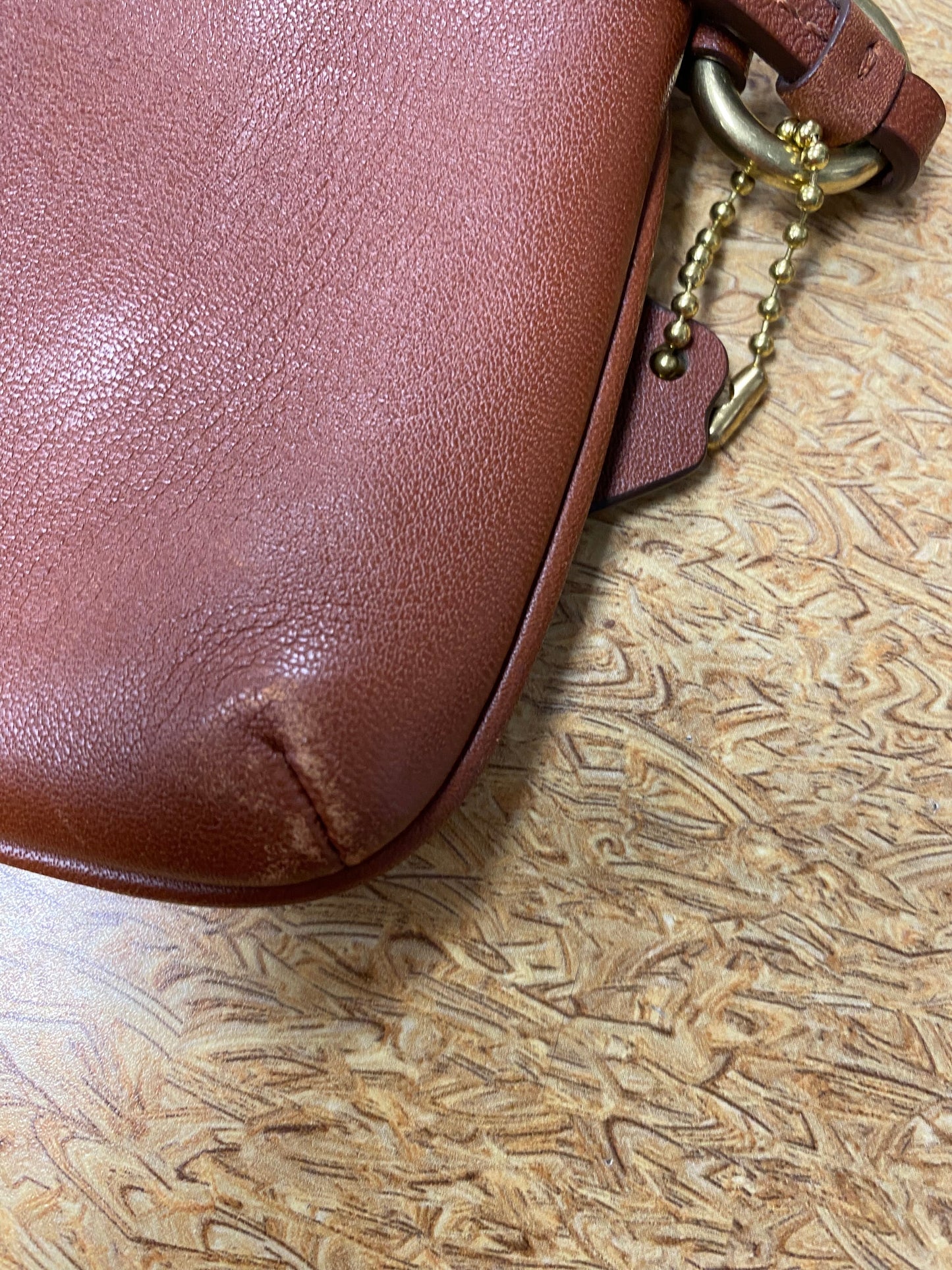 Wristlet Designer By Coach In Brown, Size:Small