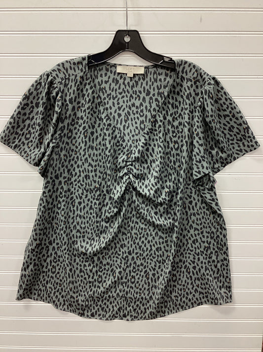 Top Ss By Loft In Grey, Size:Xl