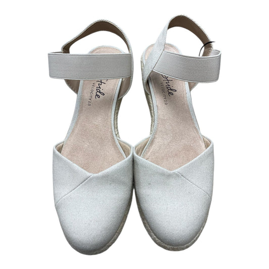Sandals Heels Platform By Life Stride In Beige, Size:7.5