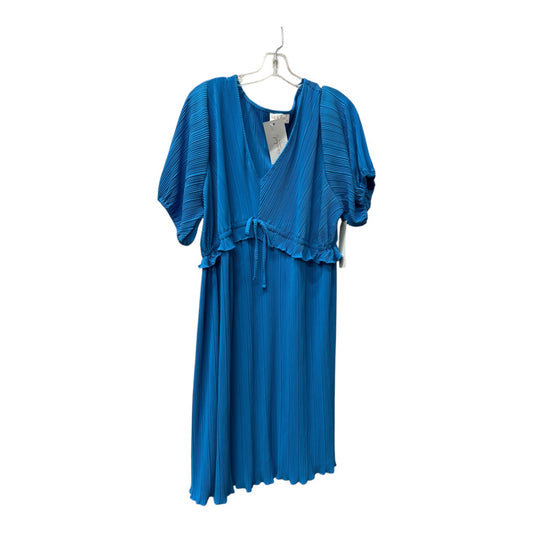 Mat Dress By Isabel Maternity In Blue, Size:Xxl