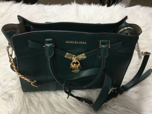 Handbag Designer By Michael Kors In Green, Size:Large