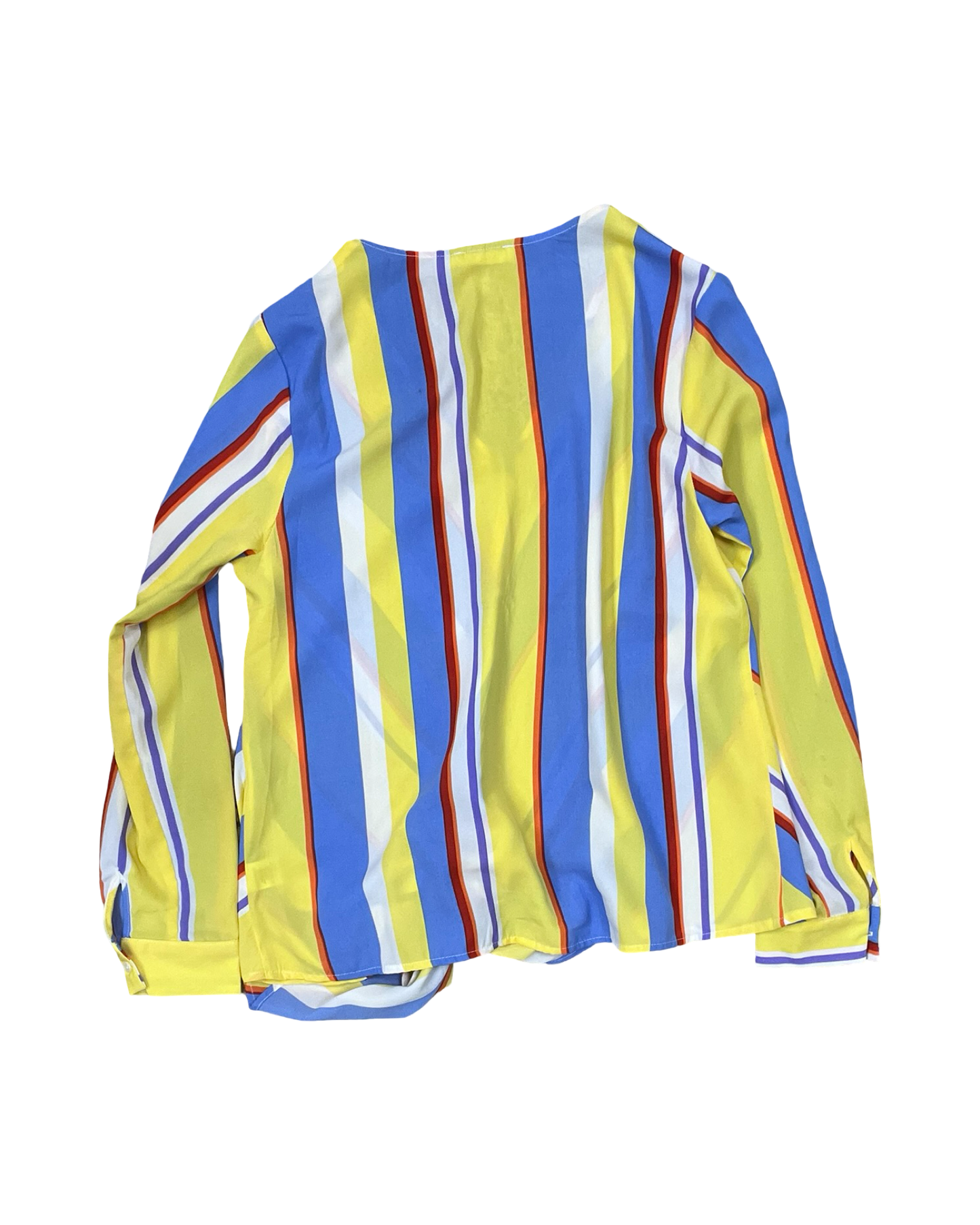 Top Ls By Lush In Blue & Yellow, Size:M
