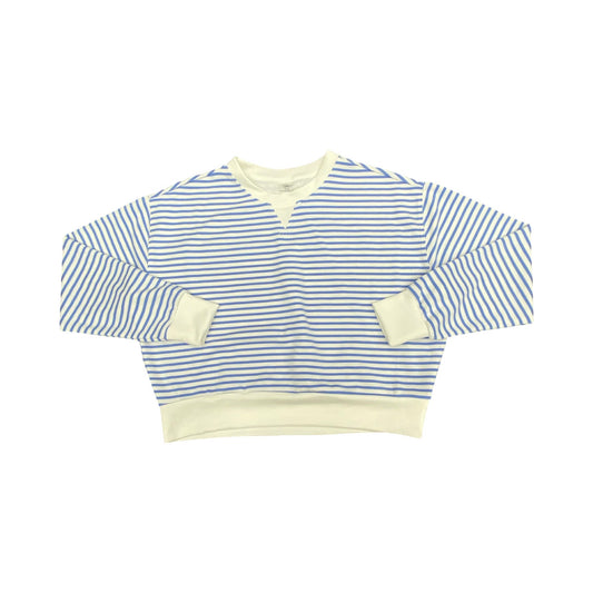 Sweatshirt Crewneck By Danskin In Striped Pattern, Size:Sp