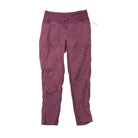 Athletic Pants By Lululemon In Purple, Size:8