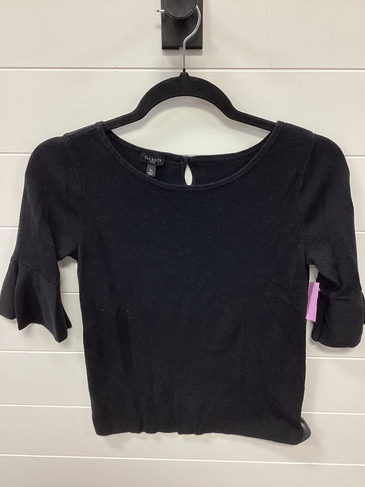 Top Ss By Talbots In Black, Size:Sp
