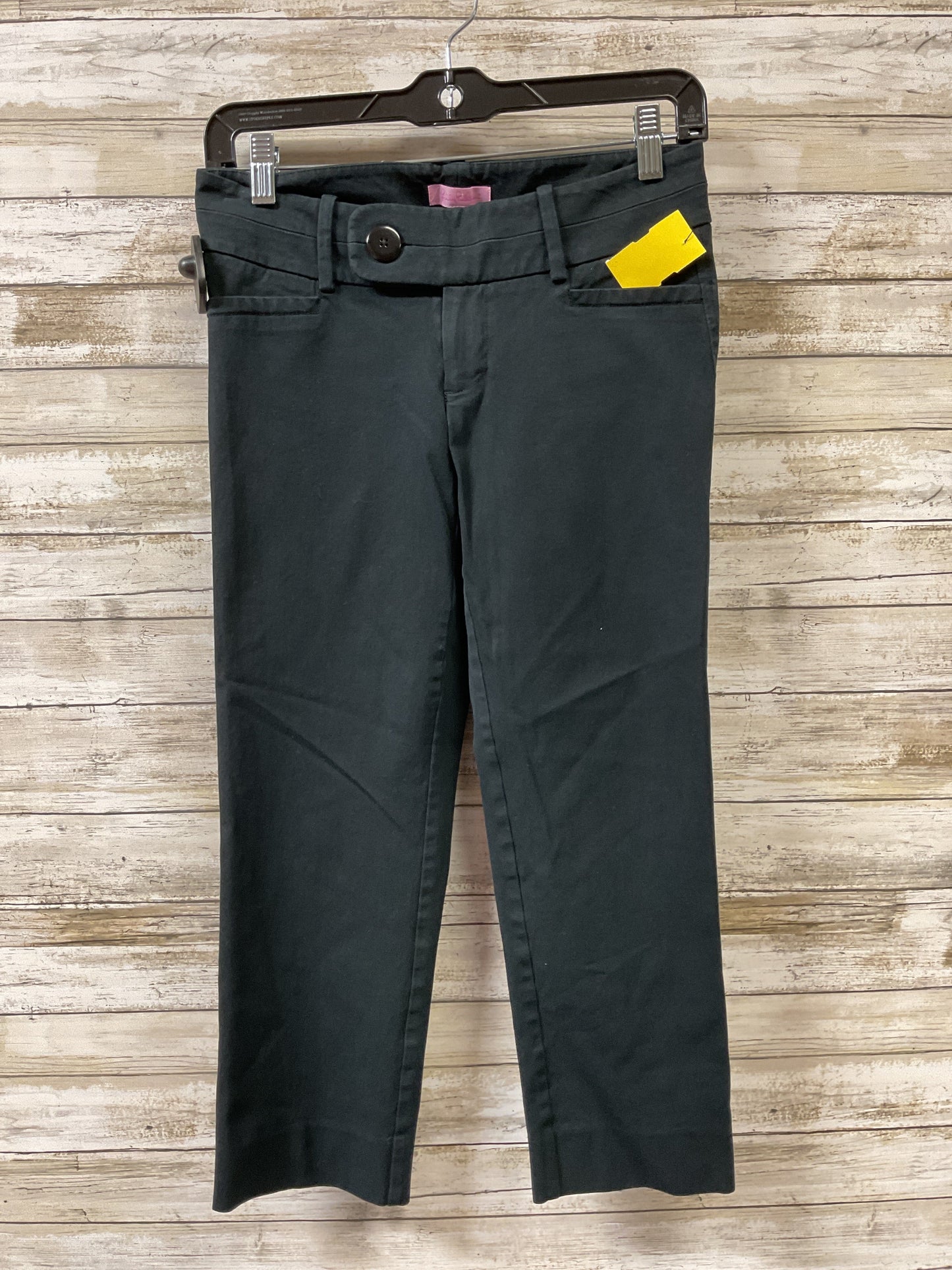 Pants Designer By Lilly Pulitzer In Black, Size:0