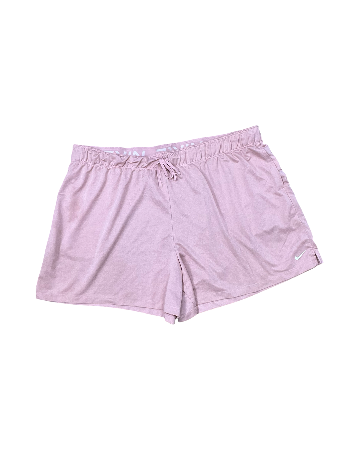 Athletic Shorts By Nike In Pink, Size:2X
