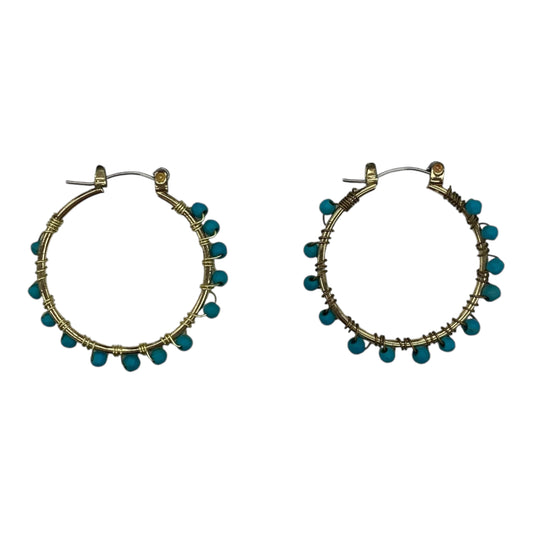 Earrings Hoop By    Clothes Mentor In Blue