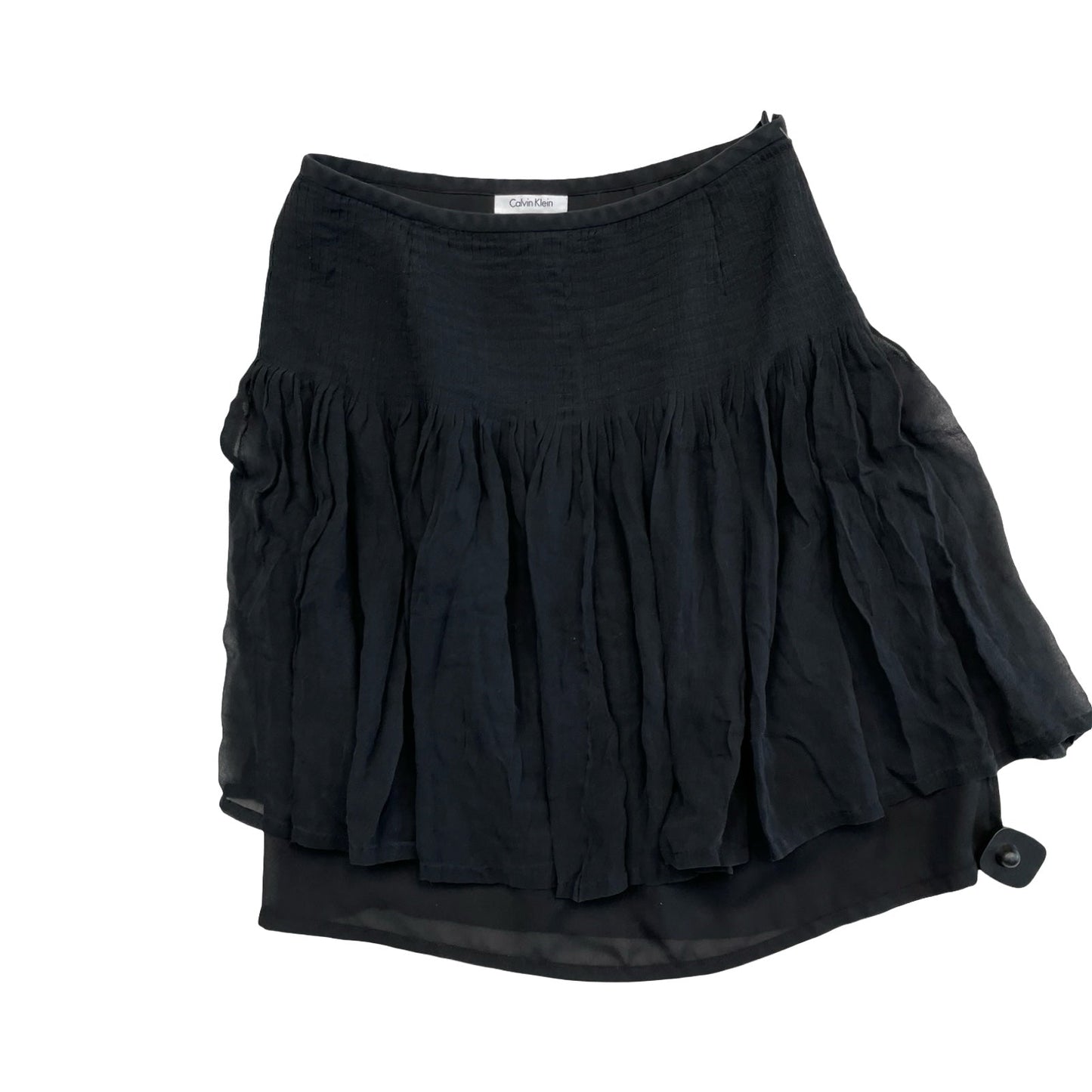 Skirt Mini & Short By Calvin Klein In Black, Size:4