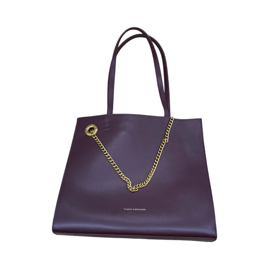 Handbag Designer By Cma In Maroon, Size:Large