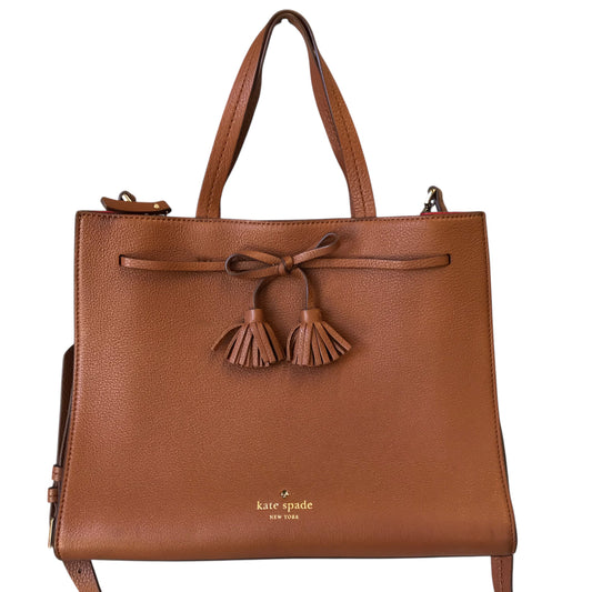 Crossbody Designer By Kate Spade In Brown, Size:Medium