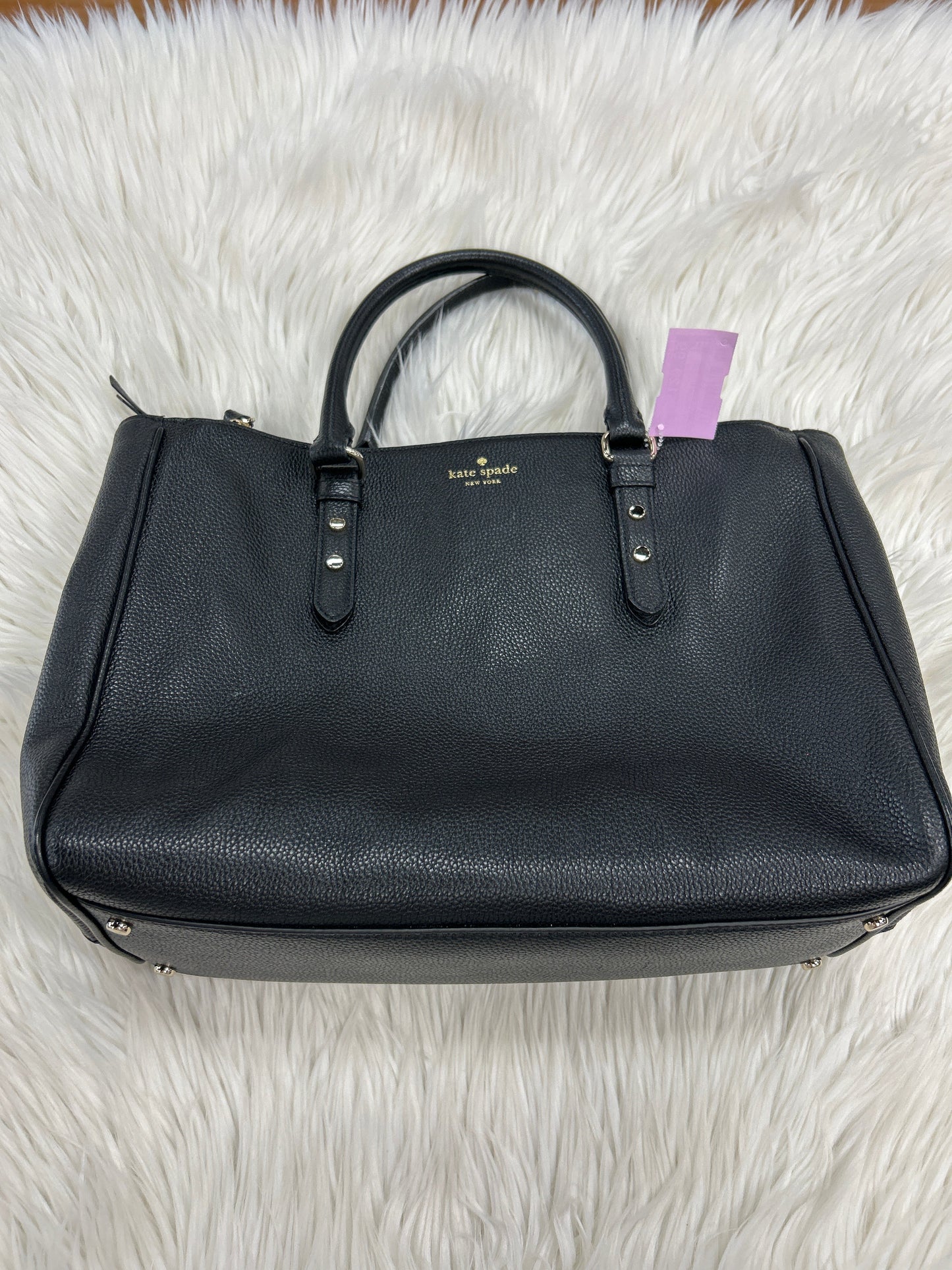 Handbag Designer By Kate Spade In Black, Size:Large