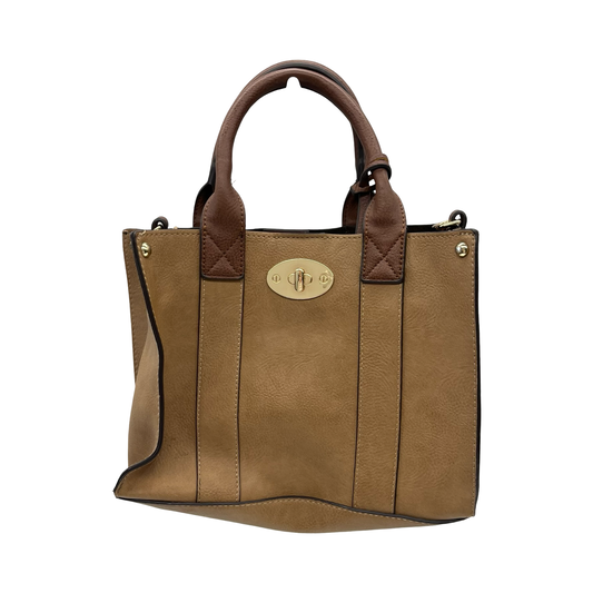 Handbag By Cmf In Brown, Size:Medium