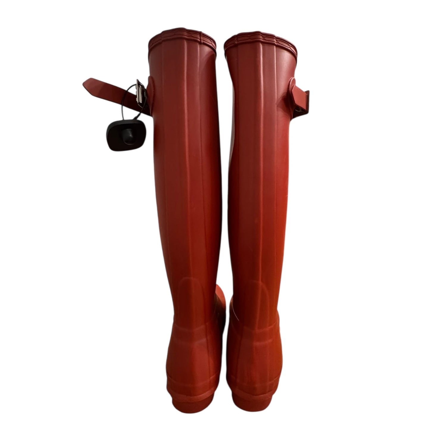 Boots Rain By Hunter In Red, Size:8