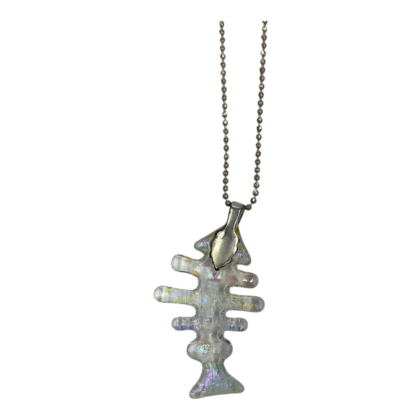 Necklace Charm By    Clothes Mentor In Silver